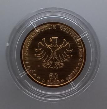 Preview: Deutschland 50 Euro Gold Handwerk Gesundheit 2025 G stgl