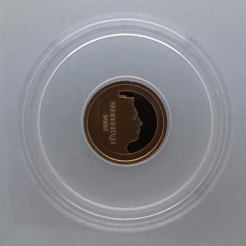 Luxemburg 10 Euro Maske 2004 Gold 1/10 Unze PP