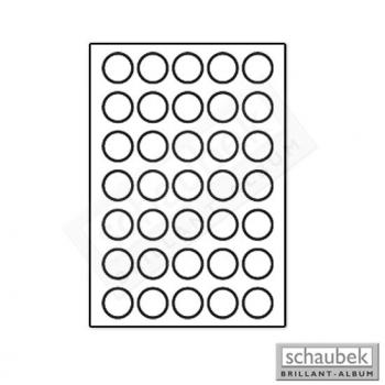 Münzschuber Solo 29 blau