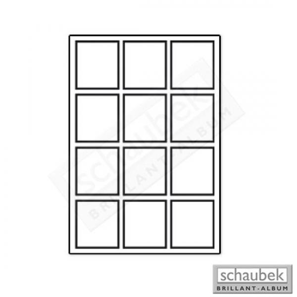 Münzschuber Solo 68x61 blau